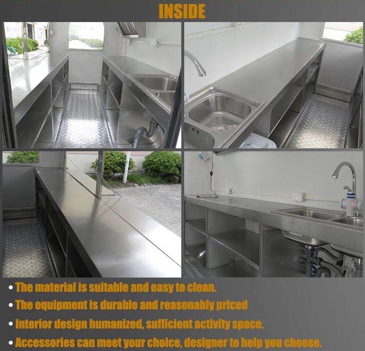 Restaurant Electric Food Truck with Good Reputation at Home and Abroad After Service