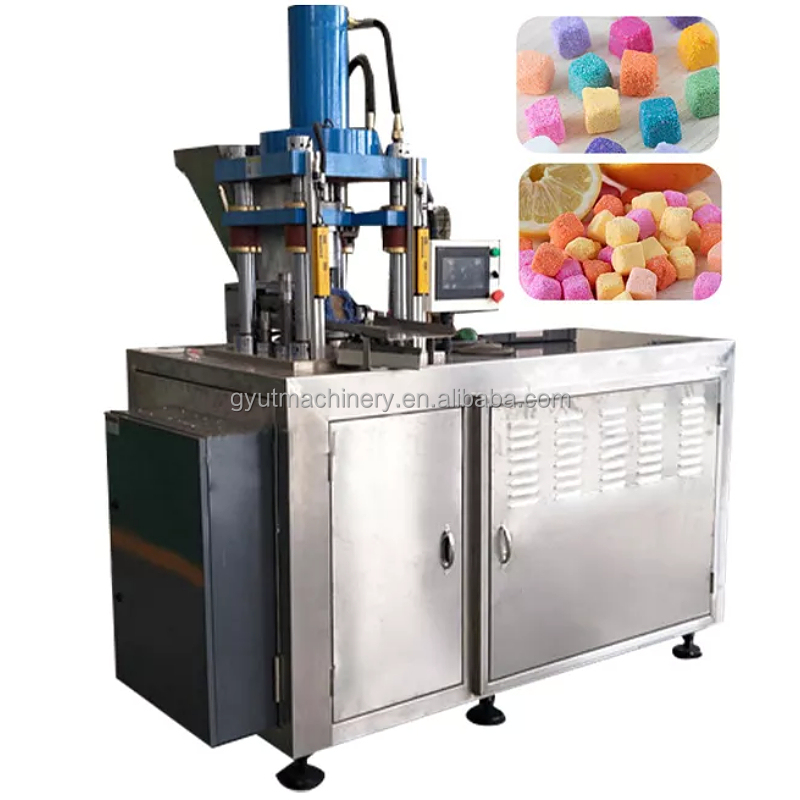 2024 Full Automatic Bath Bomb Salt Press Making Machine with Different Shapes in Russia