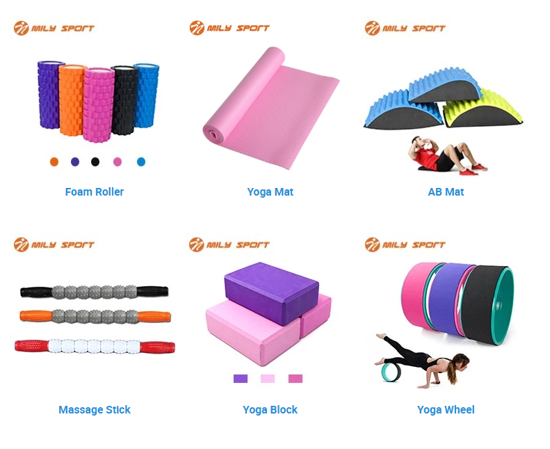 1.73M 6MM 8MM PVC Gym Anti Slip Exercise Mat Environmentally Friendly Exercise