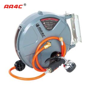 AA4C Automatic Retractable Flexible Hose Reel PU Mesh Air Hose Reel Electric
