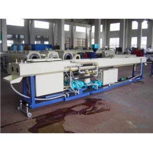 High Output PE Pipe Extrusion Line Twin Pipe Single Screw Extruder Machine