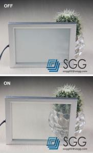  switchable glass panel smart electric privacy glass 4mm+4mm 5mm+5mm 6mm+6mm Manufactures