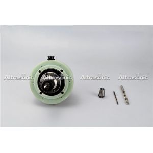 Low Amplitude Ultrasonic Vibrating Spindle Tool for Alumina Processing