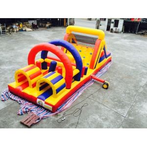 10x4x3.5m Inflatable Obstacle Course Amusement Park Kids Bouncer Castle