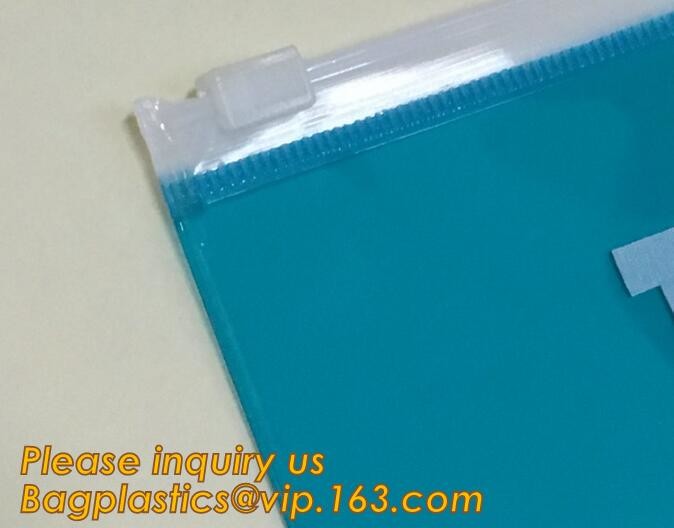 Plastic Bag OEM Custom PVC Loop Handle Image Printed Plastic Shopping Bag,Promotional Clear Waterproof Plastic Cosmetic