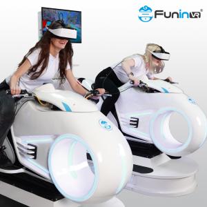 China Amusement Park ride VR moto 360 degree 9D VR Moto Simulator Arcade Machine Interactive VR on sale