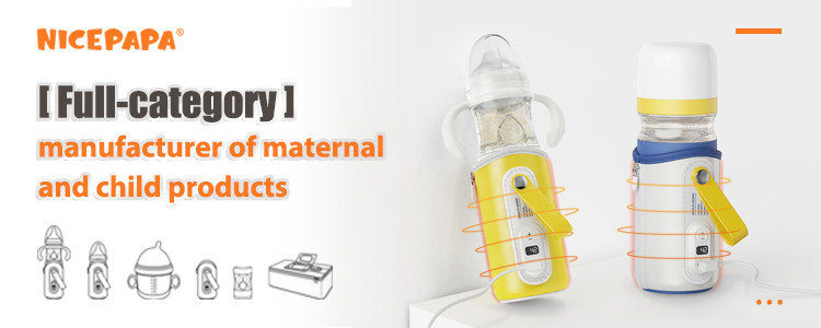 Newborn Anti Colic Insulated Milk Bottle 240Ml Glass Medium Flow