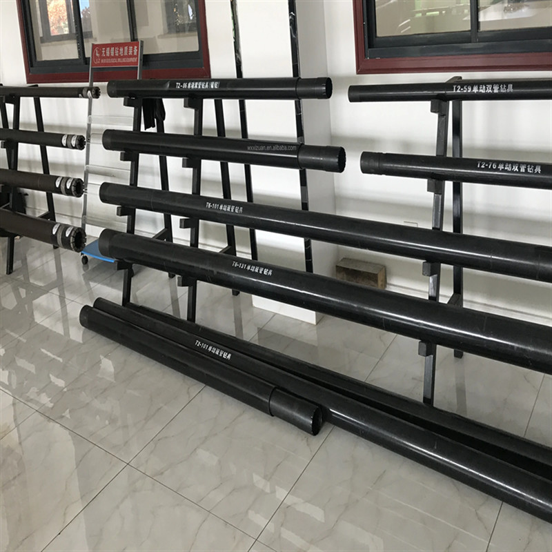 T2 T6 Series Triple Tube Core Barrels with Plastic Coreliner