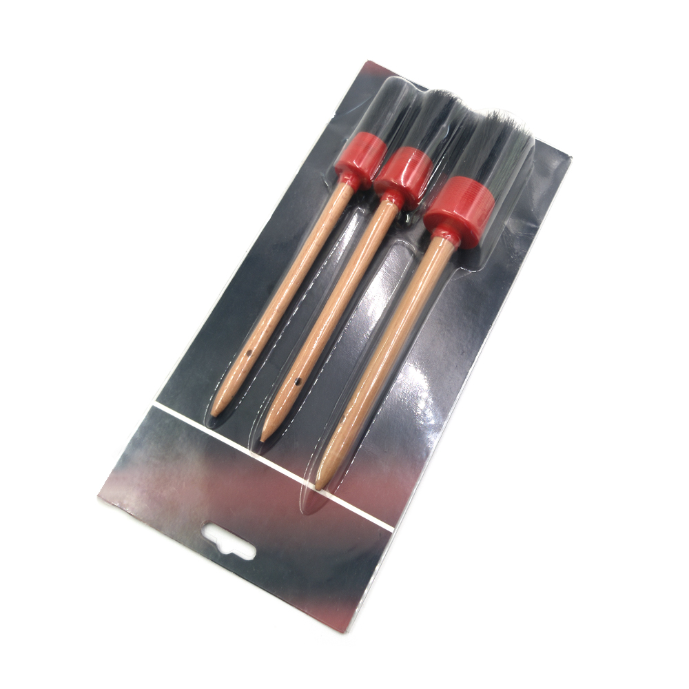 Dashboard Interior Exterior Car Detailing Brush Plastic Handle Material