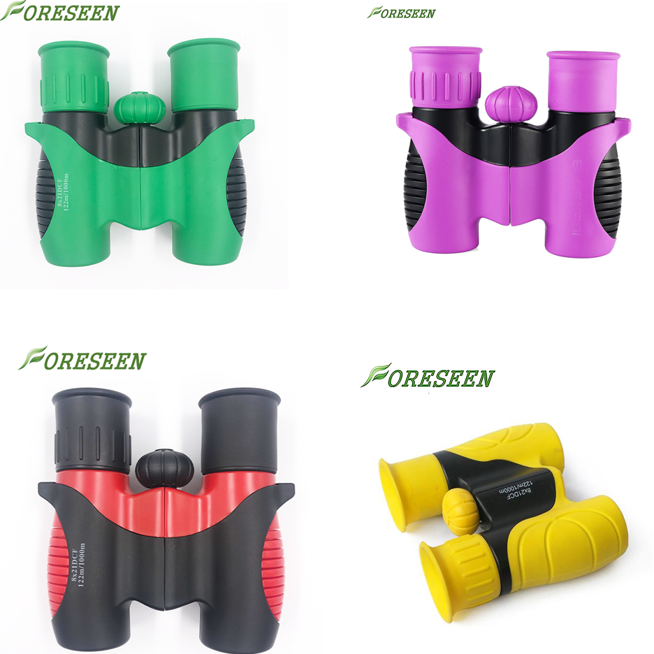 Image Stabilized Kids Toy Binoculars 8x21 Roof Prism Telescope Exploration Kit