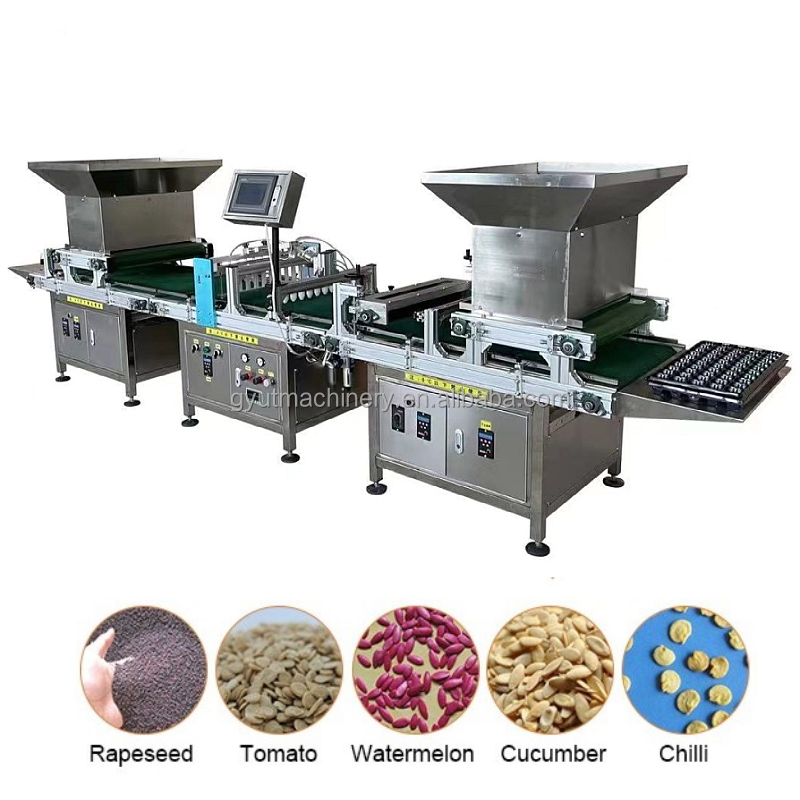 2023 Design Microgreens Seeder And Top Coater Machine For Garden Farm Seeding Machine