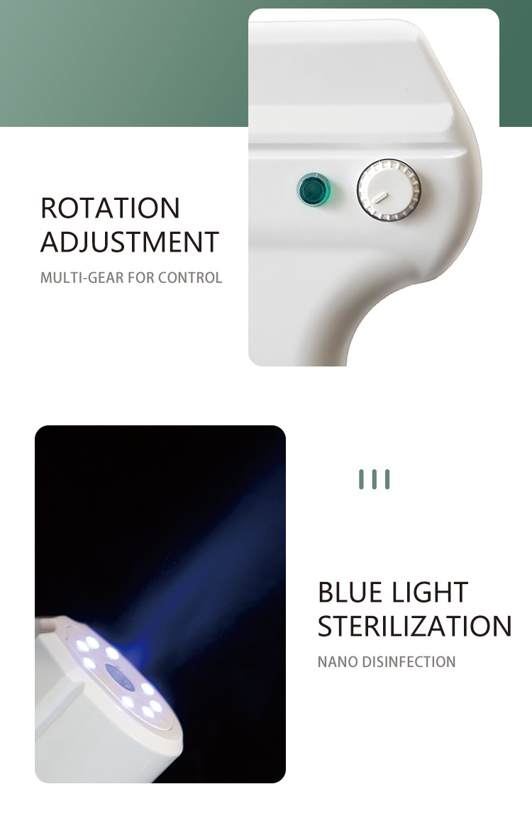 Nano Blue Light Disinfection Technology Disinfection Spray Gun With Large Capacity