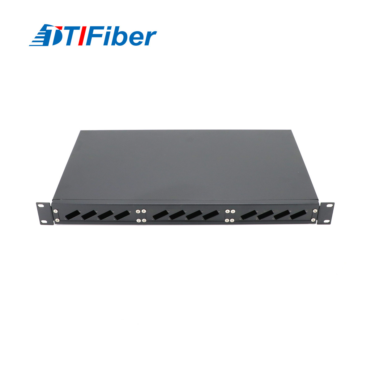 ROHS 24 Port 1U Rack Mount Fixed Type Fiber Optical Terminal Box