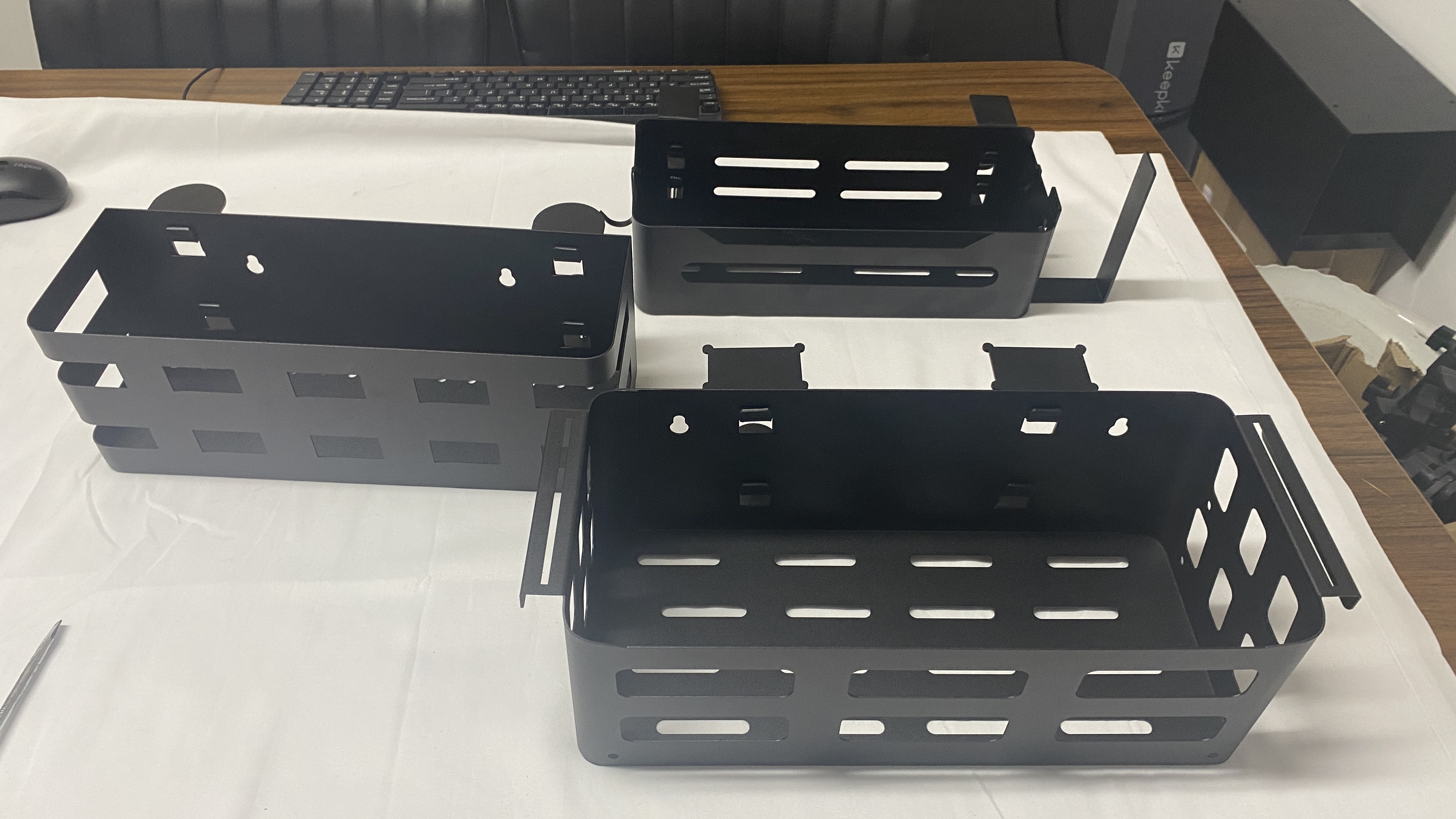Organize Your Countertop Setup with this Powder Coated Griddle Accessories Caddy
