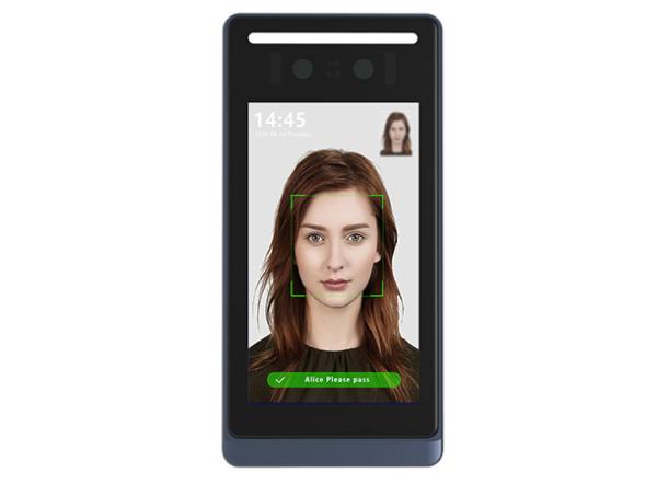 2 Meters Face Recognition Attendance Machine Reader 5 Inch For Office / Writing