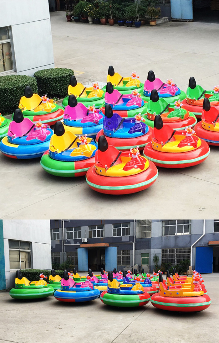 Inflatable Bumper Cars With Gun Children'S Electric Amusement Park Bumper Car