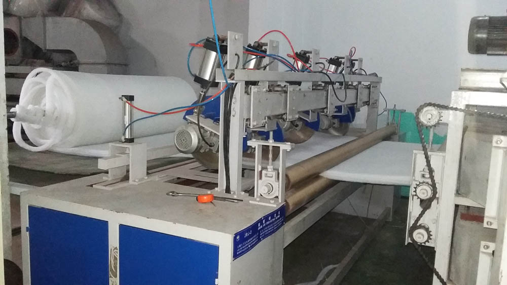 Polyester Hard Waddings Thermo Bonding Cotton Wadding Machine