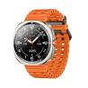 Buy cheap KW298 Zinc Alloy Round Shape Smart Watch Black Orange Stylish Big Round Face from wholesalers