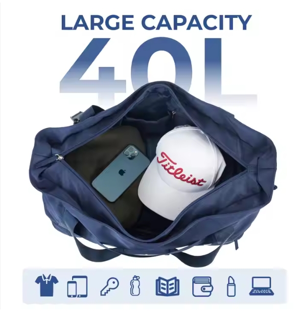 Women's travel backpack for trips, handbag, backpack, with shoe compartment and wet pocket, yoga mat bag, overnight weekend bag