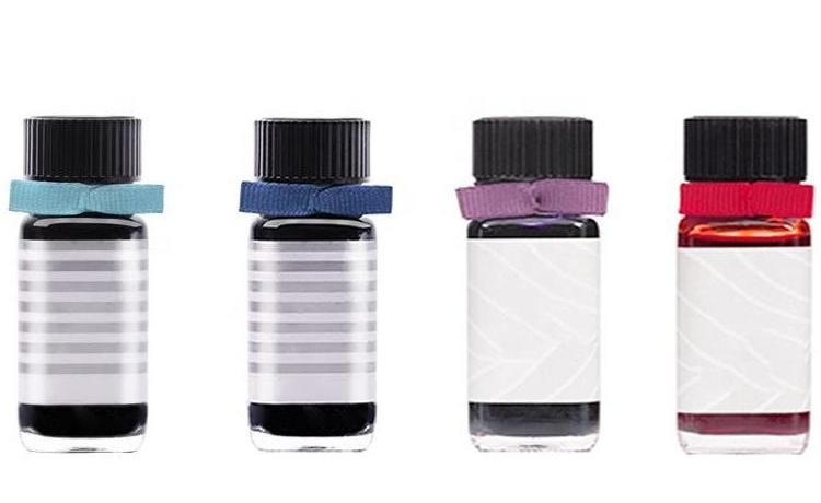 15ml Clear Flint Rectangular Glass Ink Bottles Square With Dropper Cap