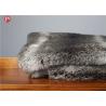Buy cheap Gray chinchilla Animal Print Faux Fur Blanket Ostrich Exotic Throws Comforters from wholesalers