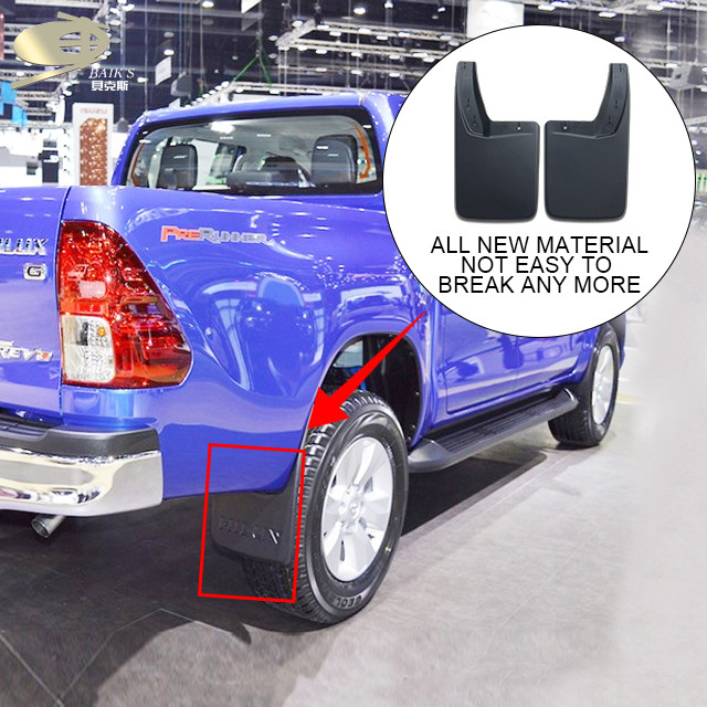 Durable Car Mud Guard PP Dust Resistant Mosun Car Wheel Mud Flaps