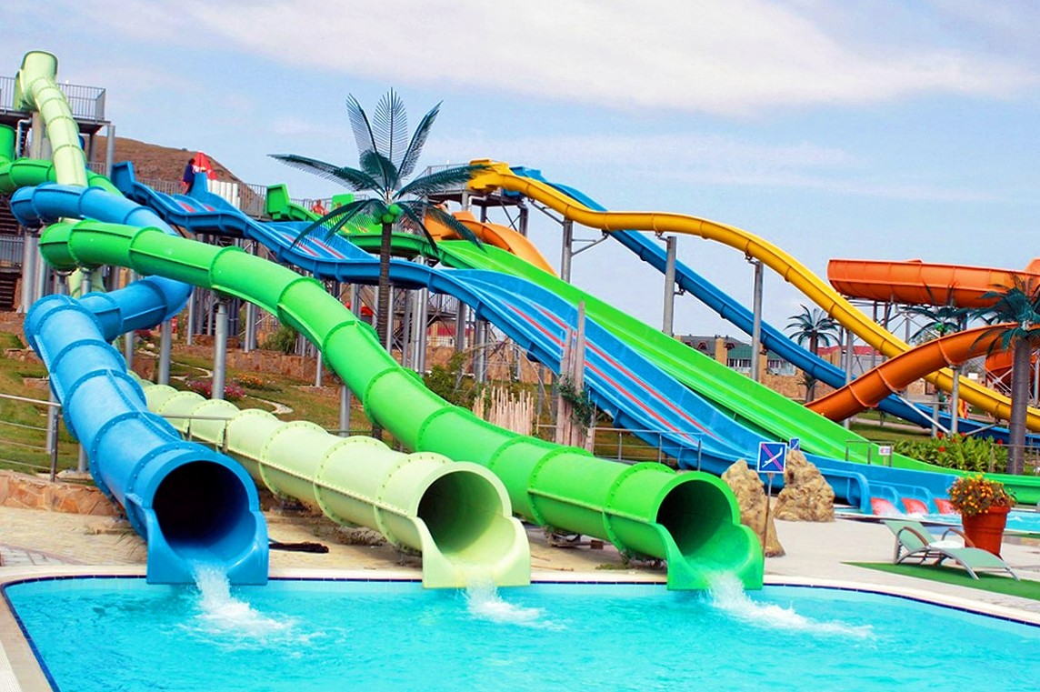 Outdoor Amusement Park Water Park Slide Swimming Pool Equipment Design