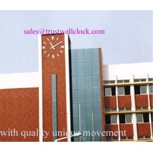  four 4 faces tower clocks with GPS Synchronization master clock master controller -GOOD CLOCK (YANTAI)TRUSTWELL CO Ltd Manufactures
