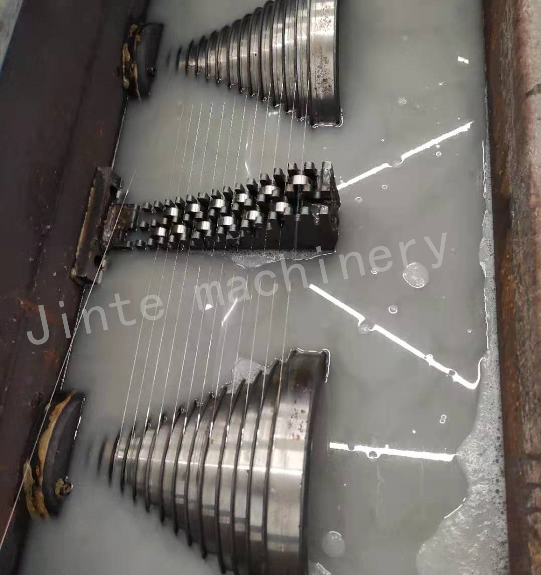 Low Noise Iron 7500w Wet Wire Drawing Machine For Nails