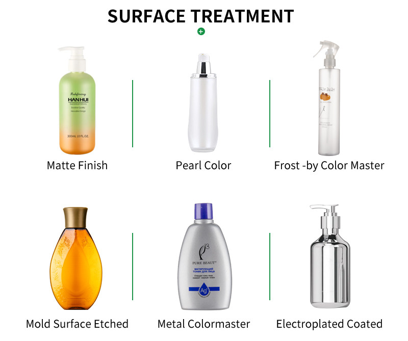 2 OZ Plastic Cosmetic Bottles Moisturizer PET Plastic Bottle Packaging