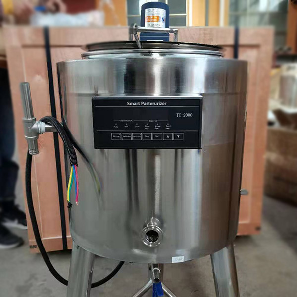500L No Rust stainless steel pasteurizer Machine With Advanced Technology