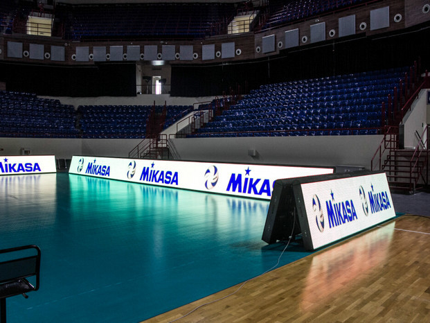 P5 Stadium Perimeter Energy Saving Stage Background Outdoor Full Color LED Display Billboard
