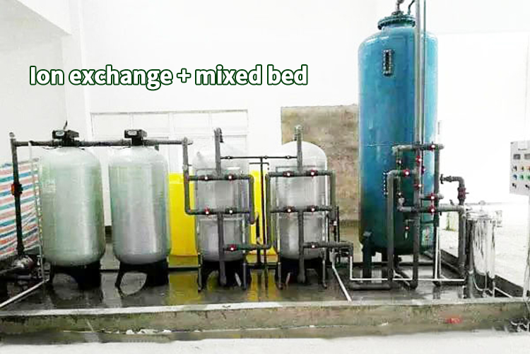 deionized ion water softener systems SUS Material With FRP Filter