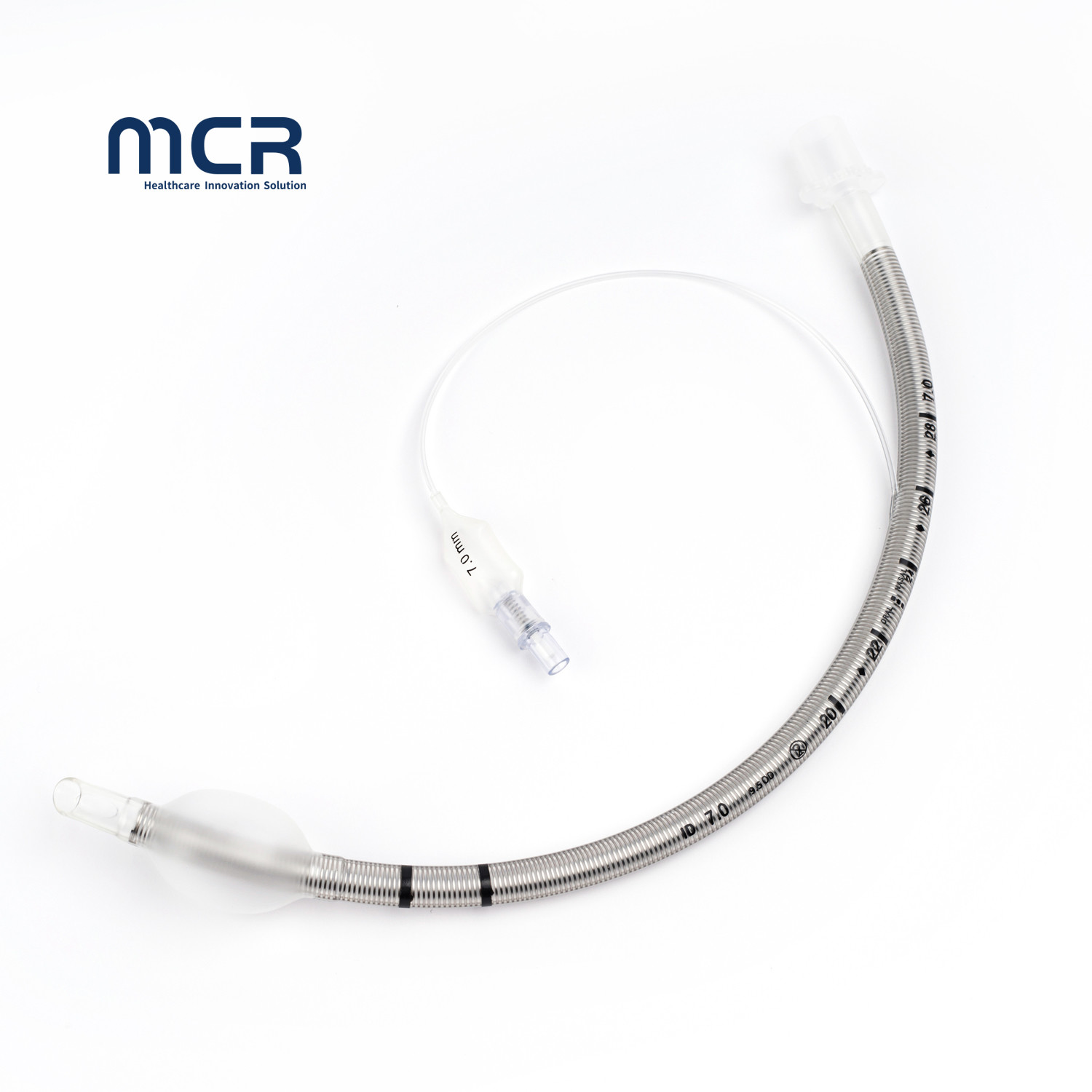 Flexible PU Cuffed Reinforced Endotracheal Tubes with Optimal Size And Shape