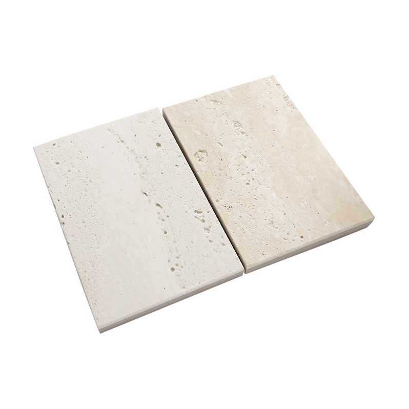 Occasion Outdoor Beige Travertine Porcelain Vitrified Tiles for Building Material