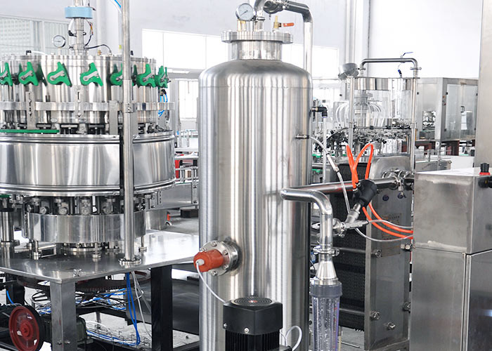 Rinsing Filling Glass Bottle Alcoholic Carbonated Beer Can Filler Machine