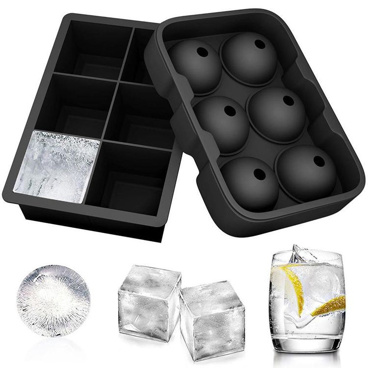 Factory wholesale silicone Ice Tray Cake mold Custom Brain ice cube tray sset mold size shape