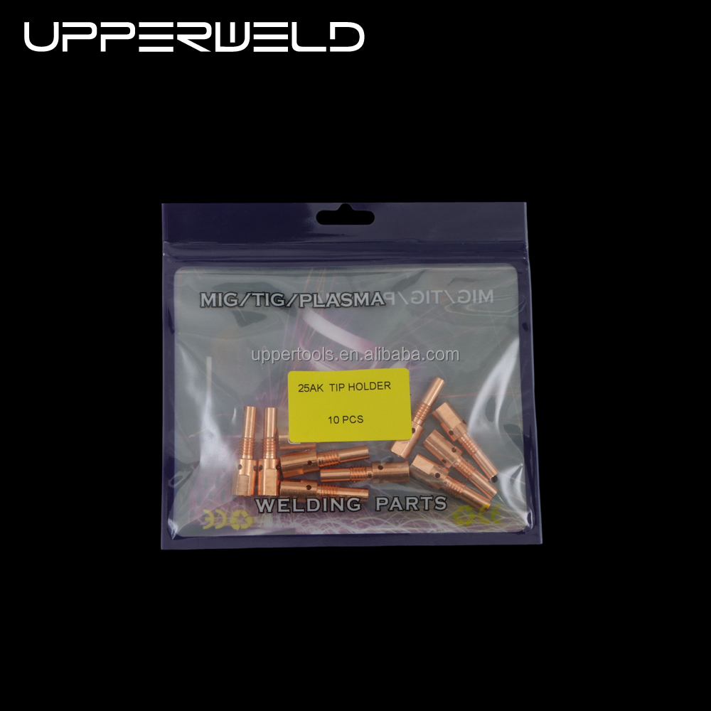 Mig Welding Torch Accessories Upper 25AK Contact Tip Holder Gas Diffuser Gas Nozzle