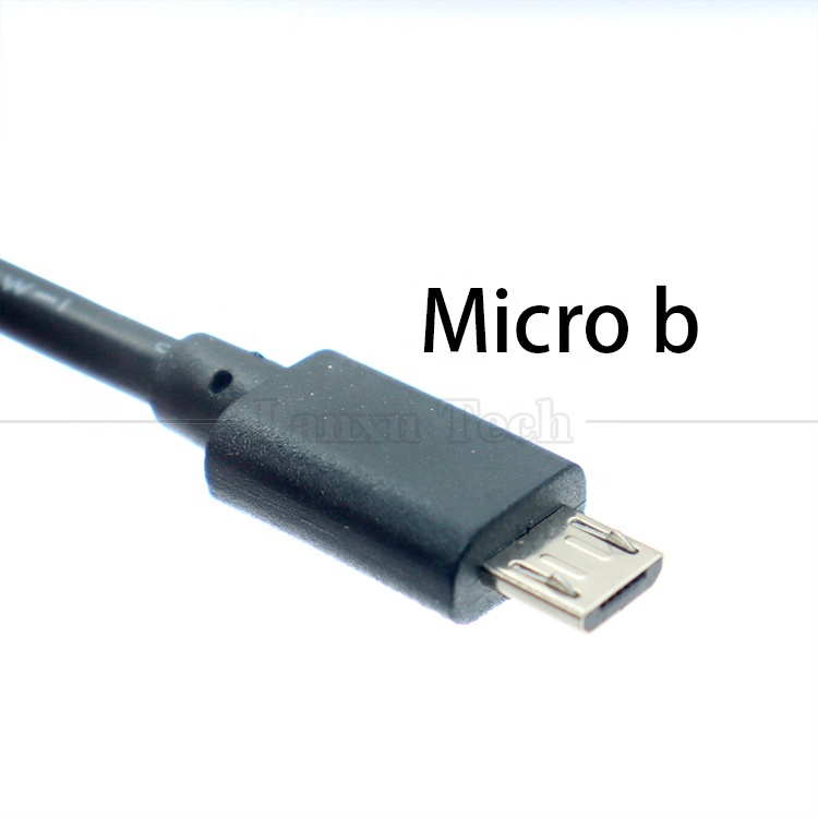Male Female Micro B to Bare Wires Open End Cable for Raspberry Pi Tablet