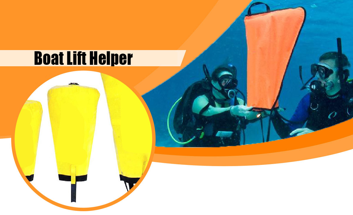 2.5mm Double Stitched Seams Boat Lift Helper For Added Strength And Durability