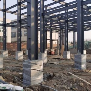 Large Span Light Steel Structure Building Workshop with Crane Beam