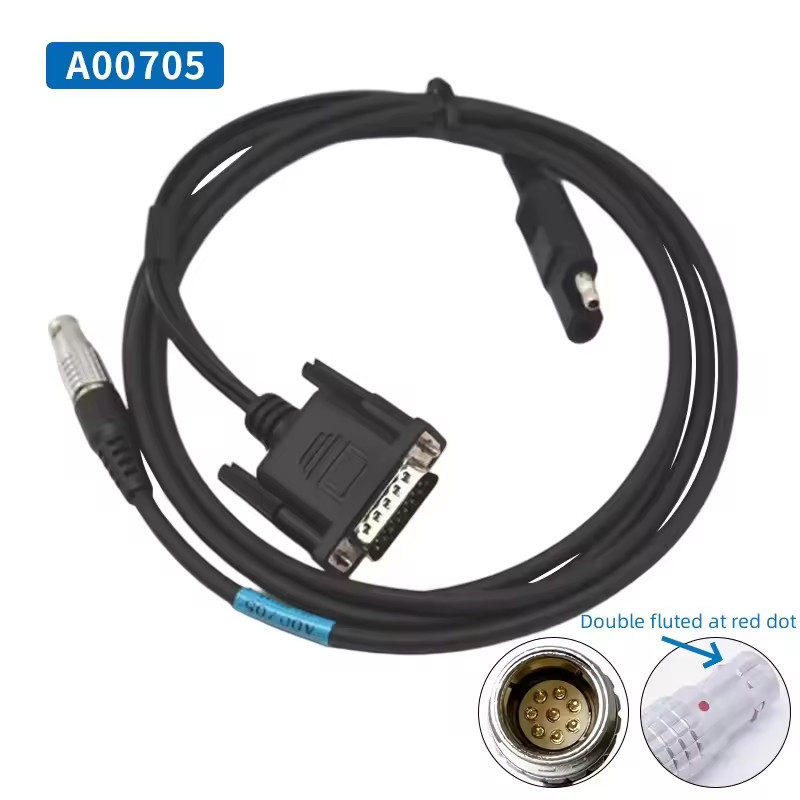 A00196 GEV274 A00454 A00705 A00400 Cable Connect LEICCA GPS Base Station to PDL Radio Data Cable