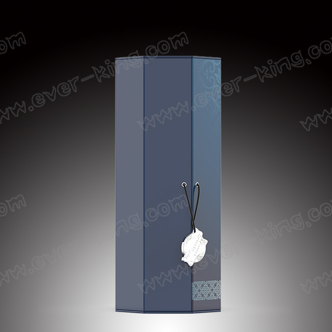 Custom Handle Luxure Handmade Leather Box for Liquor Gift Packaging