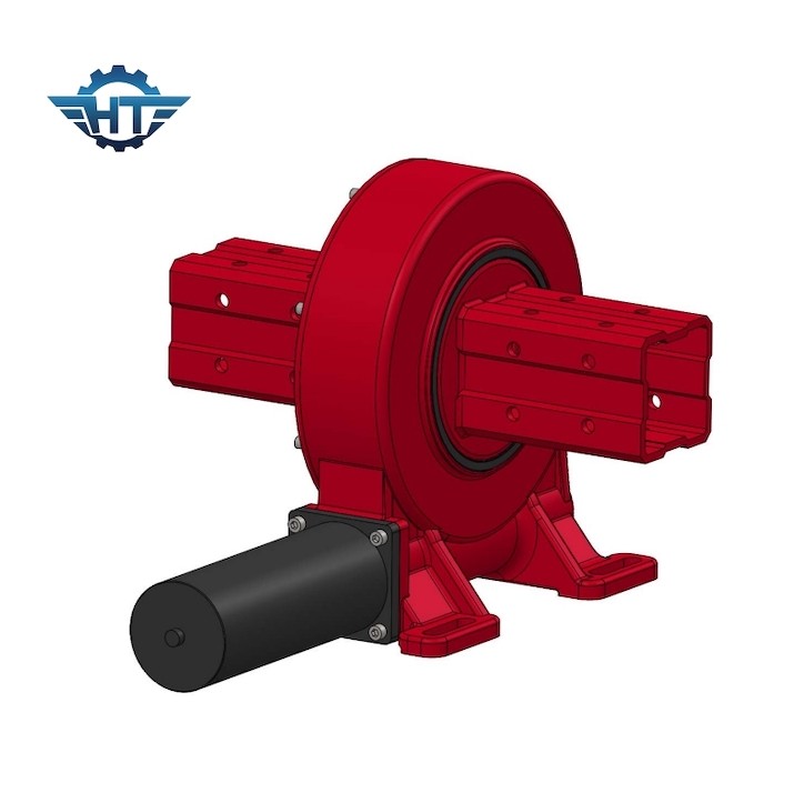 High Efficiency Vertical Slewing Drive For Solar Tracking Systems