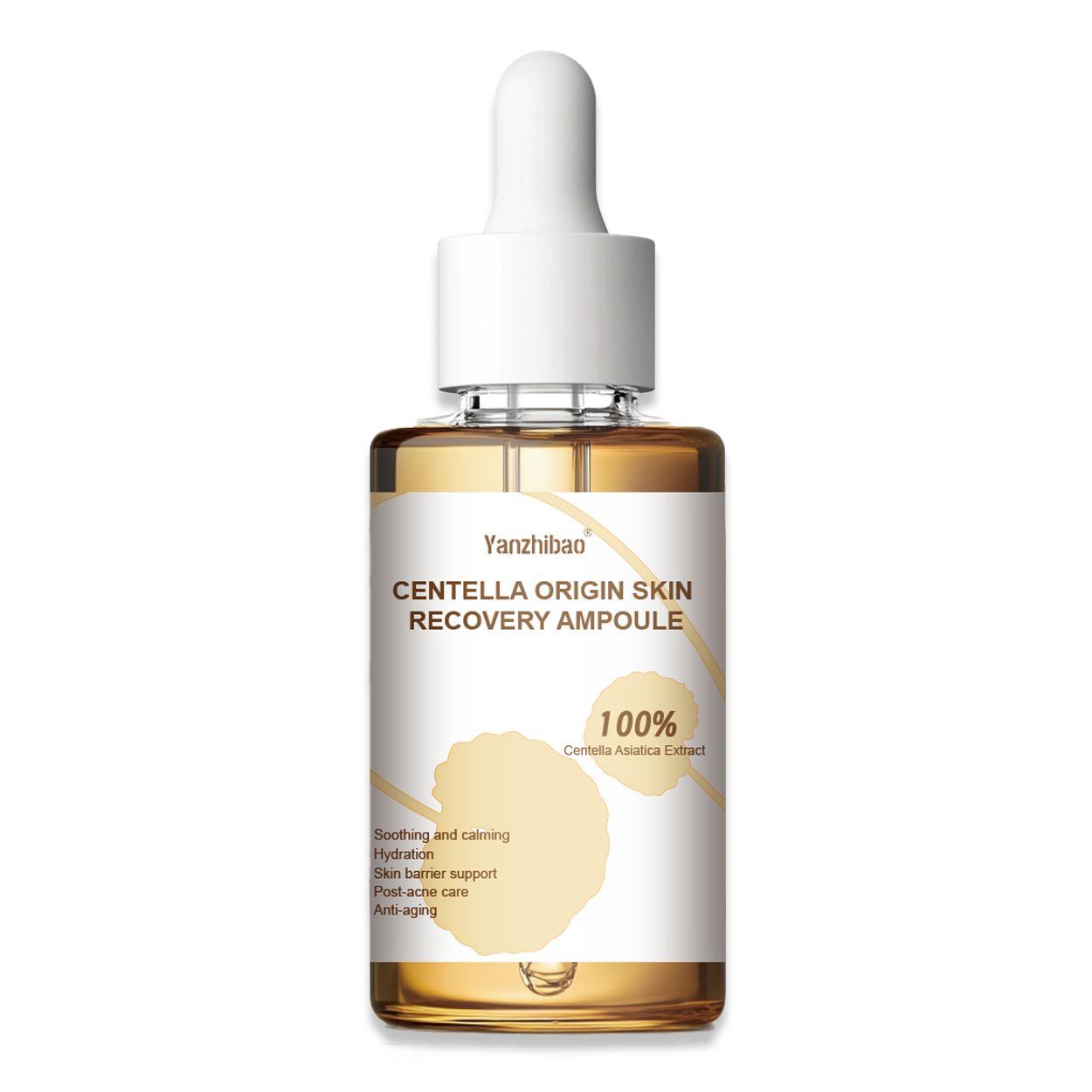 Centella Asiatica Facial Serum 3.38 Fl.oz (100ml) Liquid Ampoule for Face