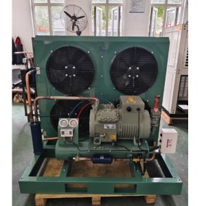 25HP Piston Compressor Condensing Unit with 240m2 Air Cooled Condenser