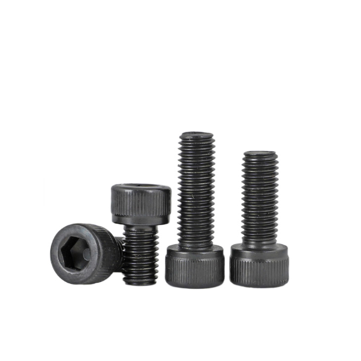 ISO9001 2015 Certified Zinc Black/Blue Steel Class Grade 8.8 Allen Key Bolts M6 M8 M10 M12