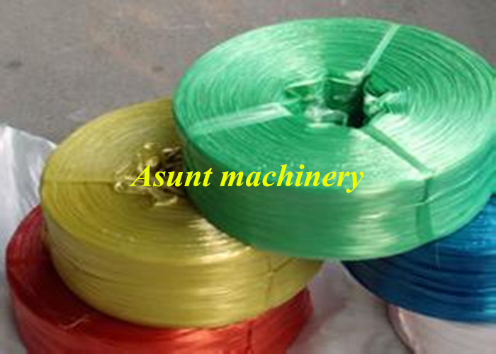 PLC control Plastic Rope Machine , PP PE nylon rope machine baler