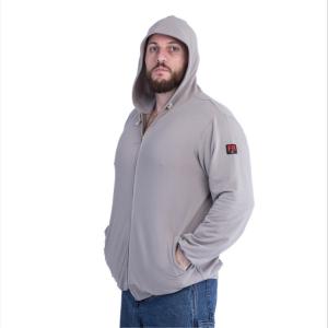 China CFR 7.5oz Tall Fire Proof Hoodie NFPA70E FR Pullover Hoodie on sale
