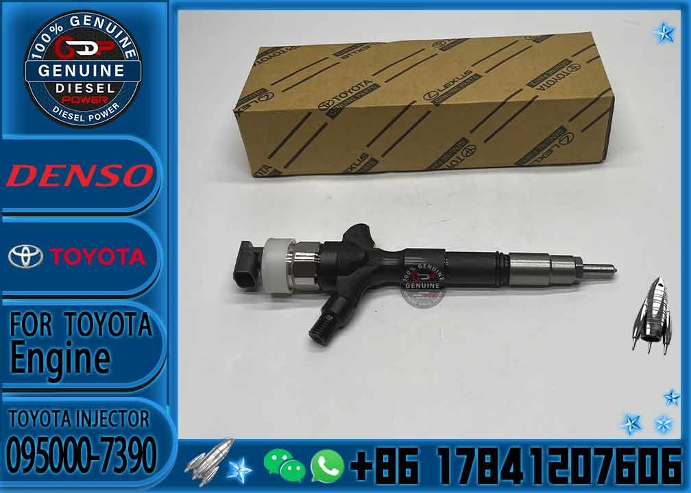 Common Rail Injector diesel fuel injector 095000-7390 23670-39235 095000-8740 23670-09360 For Toyota Hilux 1KD 2KD-FTV